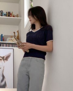 Momo color combination Knit