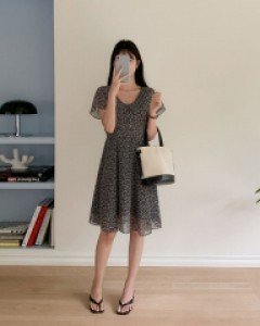 [MADE, CRKO] Jenny Chiffon One Piece