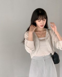 Air Linen Bolero Set