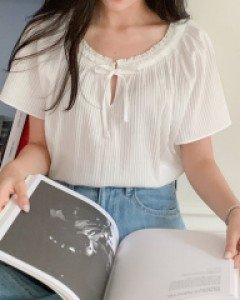 Annie bowknot Blouse