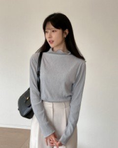 [Early Autumn 10%] leaf Pleats Blouse