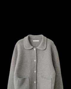 [Early Autumn 10%] milk Round Knit Jacket