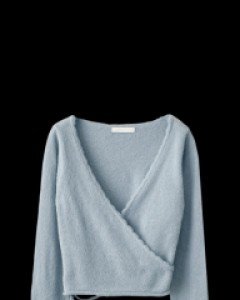 [Encore Sale 7%] Plain Wrap Knit Cardigan