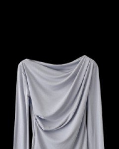 Slim Warm Drape T-shirt