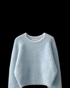 Boucle color combination Round Knit