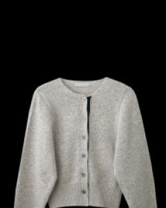 Fox color combination whole garment Cardigan