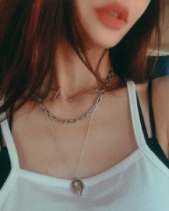 [8111]체인크로스 팬던트N