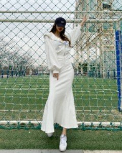 [9615]오늘도예쁘네 머메이드&집업 세트