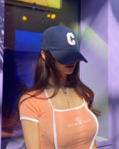 [7031]볼드씨 컬러 볼캡