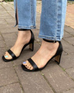 [6221]라운드힐 스트랩 샌들