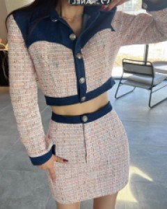 [2452]코코 데님트위드 자켓