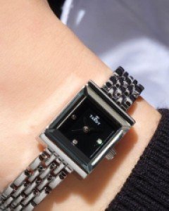 탠디 피아클렌 여성 사각 메탈시계 ★여자시계 2위★