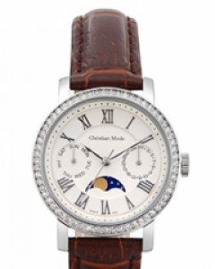 크리스챤모드 플라이트 여자가죽시계