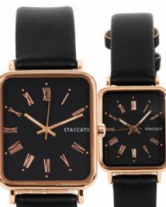 스타카토 펠린 남자사각가죽시계★특가 잔여재고 3개★