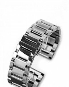 3선 자동 디버클 메탈 밴드(20mm) BA040