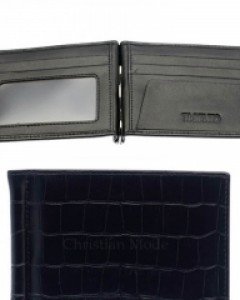 티센토 한스 남성 소가죽 머니클립