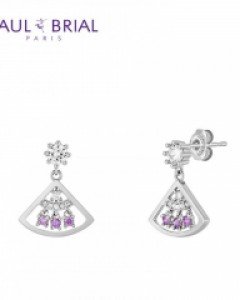 폴브리알 여성귀걸이 SILVER P.B Brial PYSE038S_WG