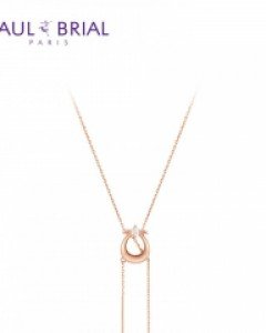 폴브리알 여자목걸이 SILVER P.B Harp PYSN041S_PG