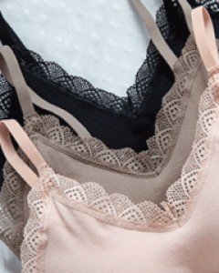 [탑브라]흔들리는 꽃들 롱탑브라