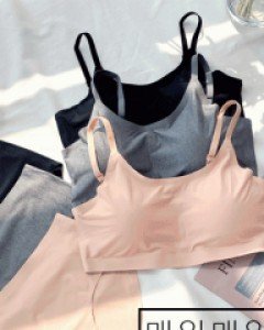 [브라렛] 무봉제-넘버원 브라렛세트 팬티포함