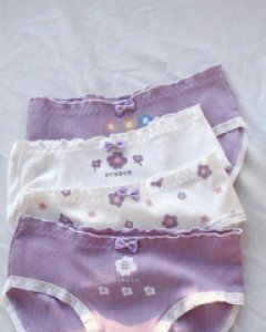 [1+1] 바이올라 팬티 여성삼각 코튼 골지