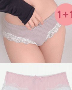 1+1 청순계절 코튼팬티