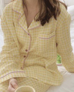 메이플체크 - 투피스 파자마