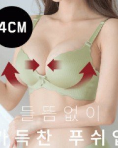 4cm [노와이어] 템포 브라세트