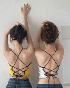 [캡내장] 스트롱 백스트랩 브라탑