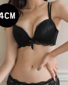 4cm [노와이어] 볼륨의기적 브라세트