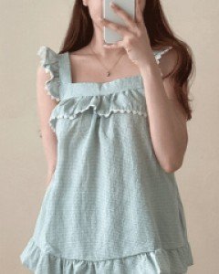 [오늘출발] 메이튼 - 나시 원피스파자마, 투피스파자마