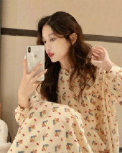 [원피스/투피스] 애플베어 - 수면 기모파자마