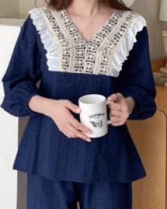 엘레강스 - 긴팔투피스파자마