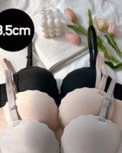 3.5cm [노와이어] 포근뽕브라