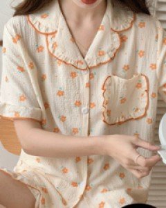 [6종택1] 지지미천 여름반팔잠옷모음