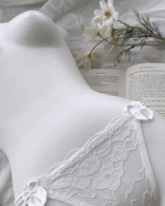 [1+1할인] 트윈리본 레이스팬티