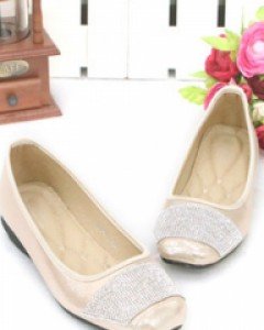 캐롤라인 샤이닝 플랫 슈즈(230~250사이즈까지)