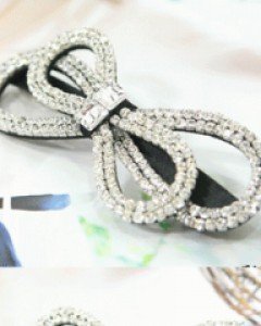 로맨틱 리본 샤이닝 헤어핀