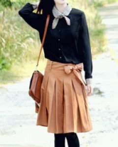 love be her...플리츠 스커트(S사이즈 주문가능)