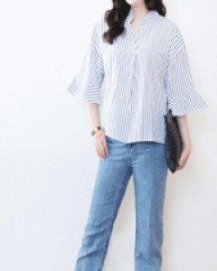 울트라 통 일자 스판 데님 팬츠(M사이즈 주문가능)