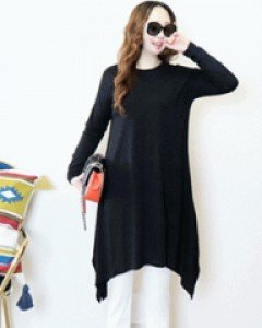 걸스드림 화이트 스판 부츠컷 면팬츠(S~XL사이즈까지)