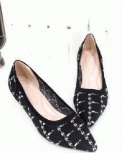 이자벨 체크 니트 펌프스(225~250사이즈까지)