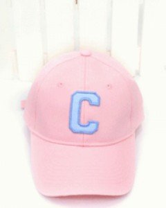 럭키걸 핑크 야구모자