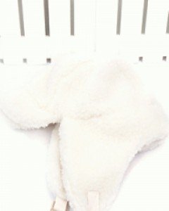 소프트 아이보리 덤블 귀달이 모자