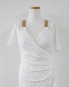 (SALE)-어깨금장 원피스