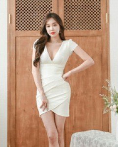 빌리 백시스루 원피스