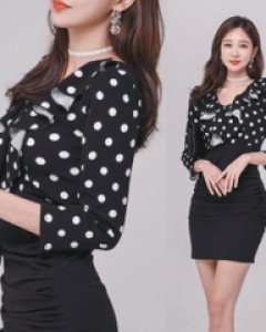 샌더 땡이프릴 원피스