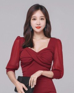 듀오 꼬임쉬폰 원피스