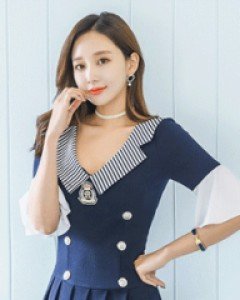 에버 마린나팔 원피스