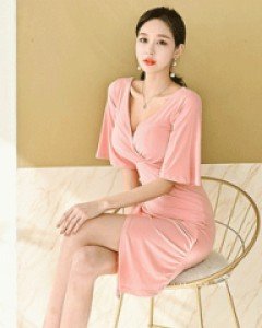 레츠 언발랩 원피스